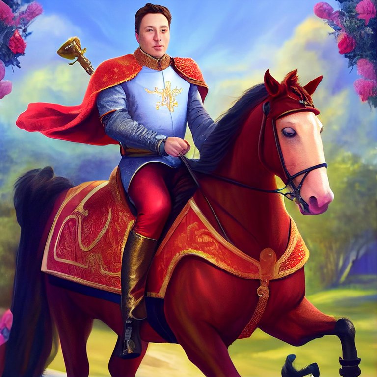 Beggars_Elon_Musk_dressed_as_a_noble_prince_riding_on_a_Tesla_h_9dca40a9-2f17-4db6-a3e9-694ccc068302.png