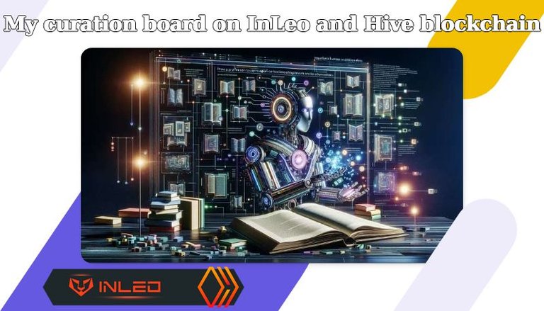 My curation board on InLeo and Hive blockchain