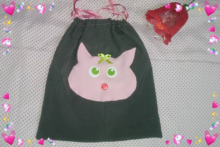 Party bag inspired by Miu 🐈💕 (Eng - ESP)