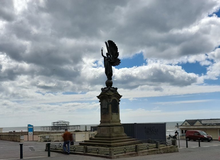 Peace statue and clouds.jpg