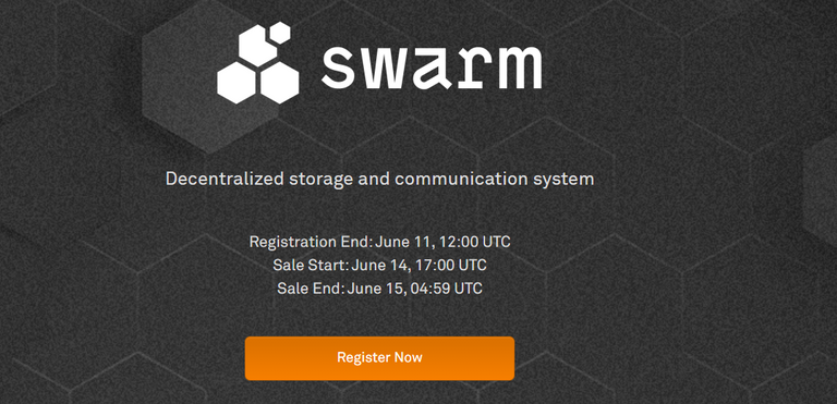 Swarm coinlist crowdsale 1
