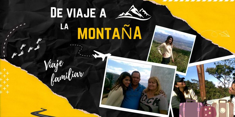 Banner de vacaciones y viaje amarillo y negro fotográfico .jpg
