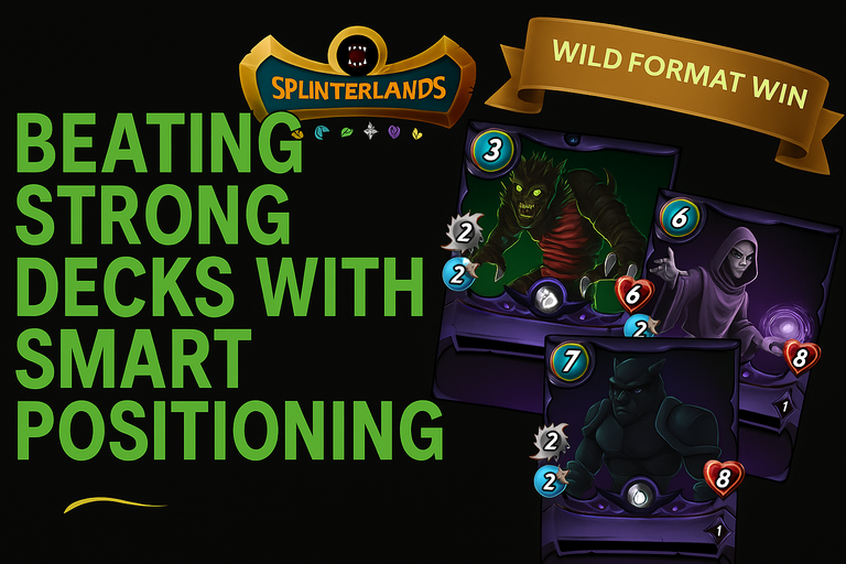 Beating Strong Decks with Smart Positioning – Wild Format Win