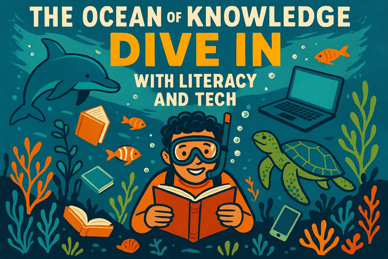 The Ocean of Knowledge: Dive In With Literacy and Tech