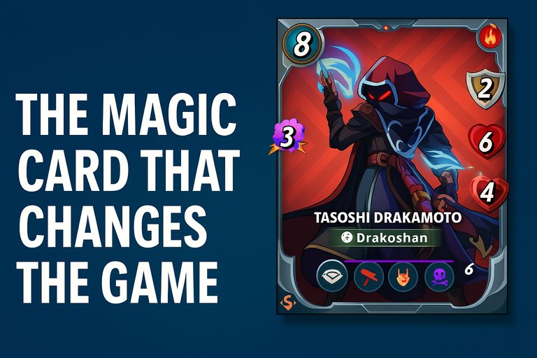 4 Abilities, 1 Card – How Tasoshi Drakamoto Dominates the Arena