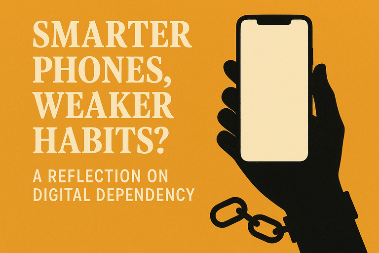 Smarter Phones, Weaker Habits? A Reflection on Digital Dependency