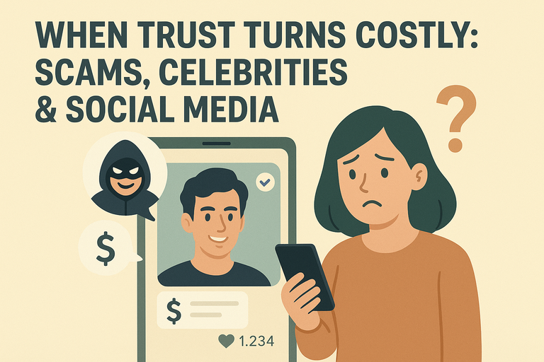 When Trust Turns Costly: Scams, Celebrities & Social Media