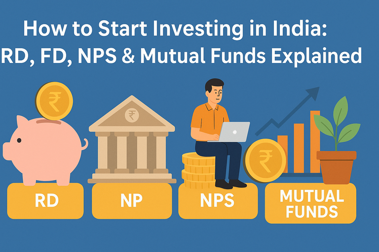 How to Start Investing in India: RD, FD, NPS & Mutual Funds Explained