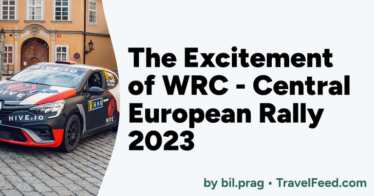The Excitement of WRC - Central European Rally 2023