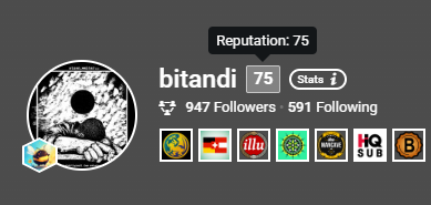 Reputation 75 achieved - Reputation 75 erreicht - (ENG-DEU)