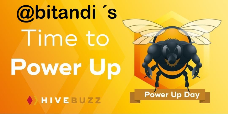 Hive Power Up Day - Oktober 2024 - @bitandi