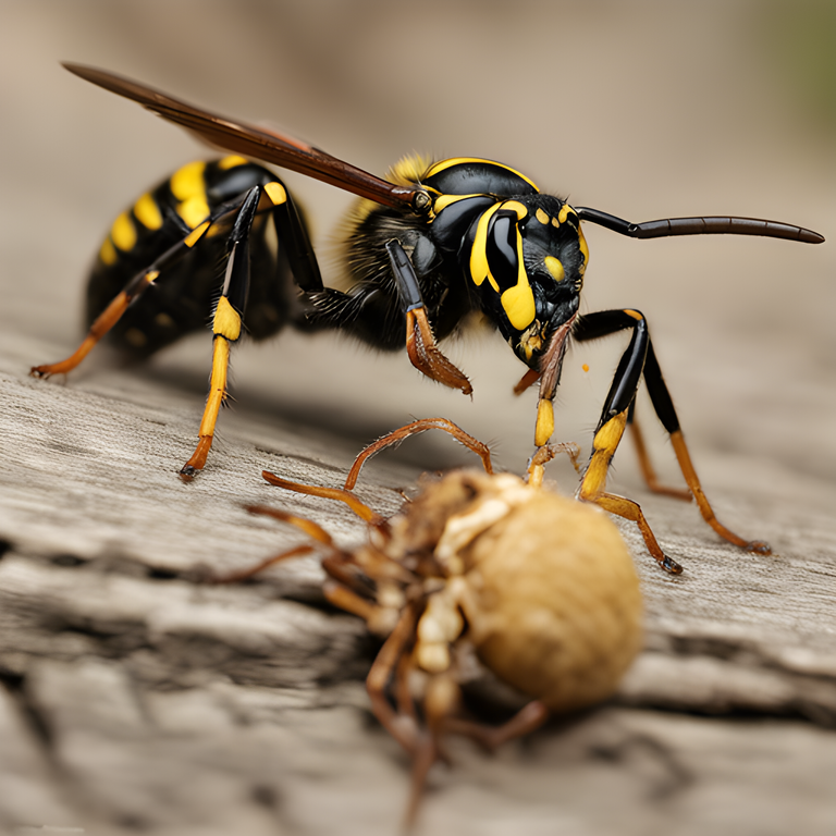 wasp-snatching-a-spider-62923644.png