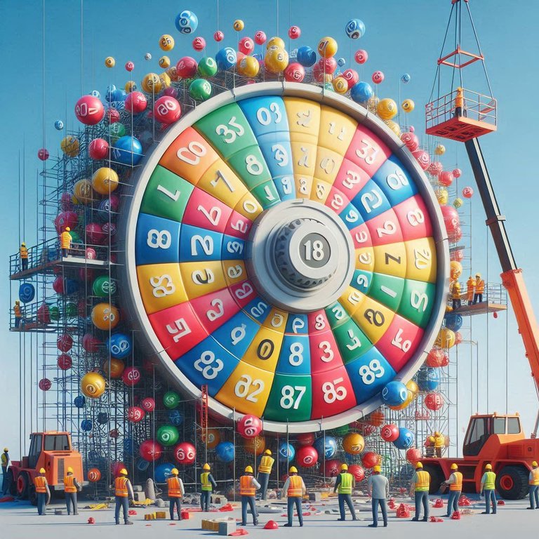 a lottery wheel under construction.png