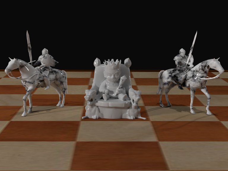 PRINCE JULIAN AND SILVER KNIGHT CHESS PIECES.png