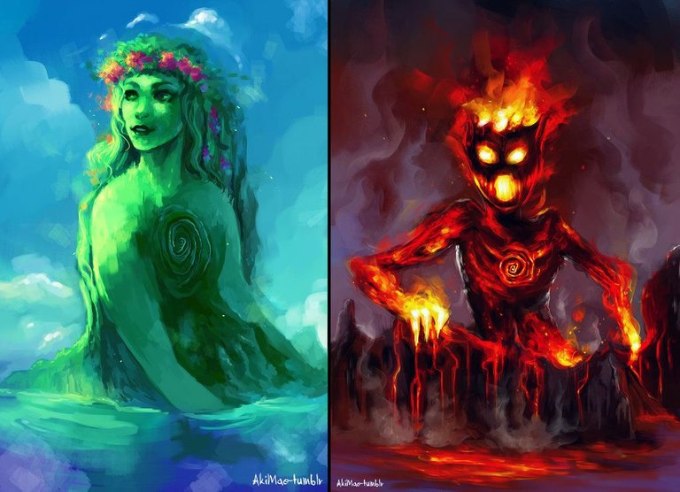 Te Fiti and Te Ka by AkiMao_deviantart.com on @DeviantArt.jpg