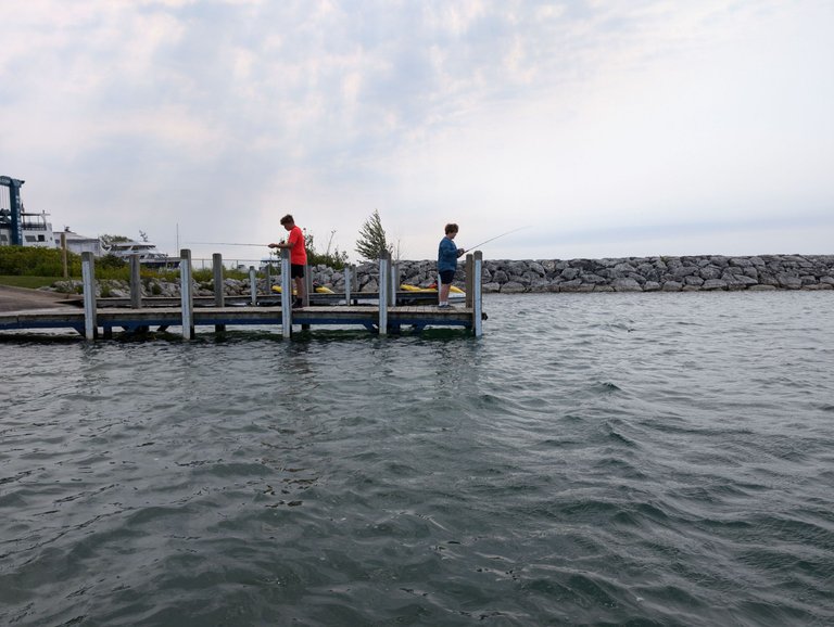 Just Fishing: Our Last Day in St. Ignace