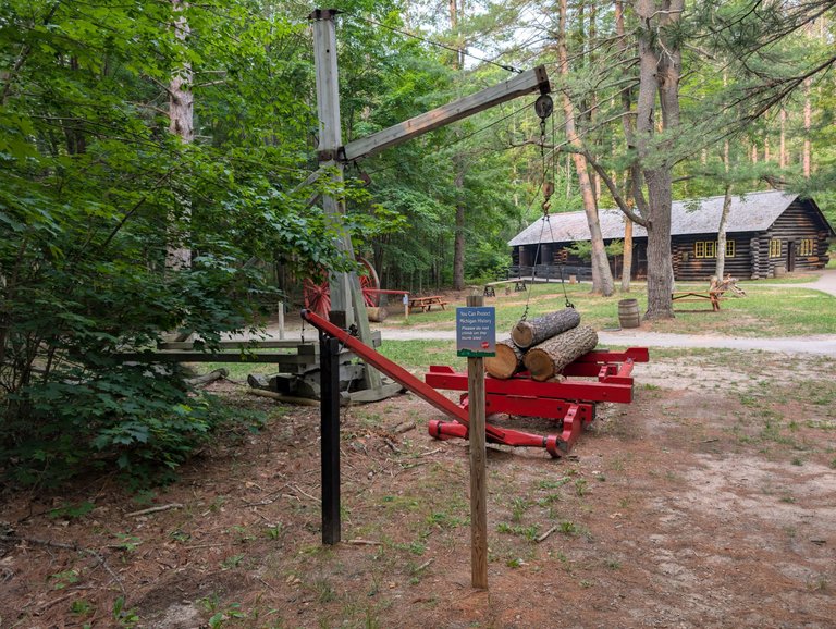 Hartwick Pines Logging Museum: Grayling, MI