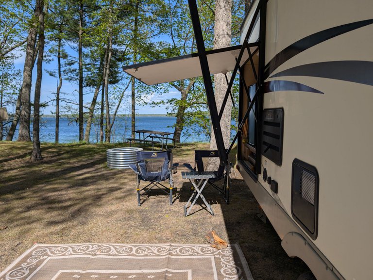 Interlochen State Park: First Camping Trip of 2025!