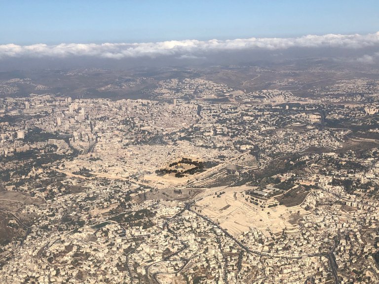 Jerusalem from the air (photo (c) Brian of London)