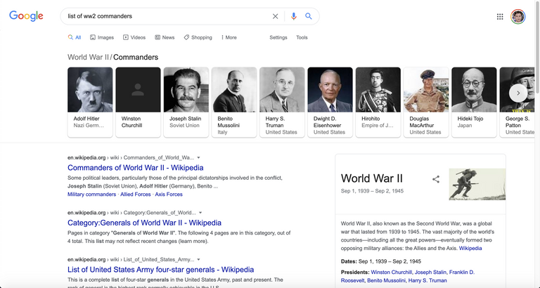 Google search for ww2 commanders 2020-06-14