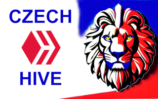 logo for the Czech and Slovak community on Hive created by