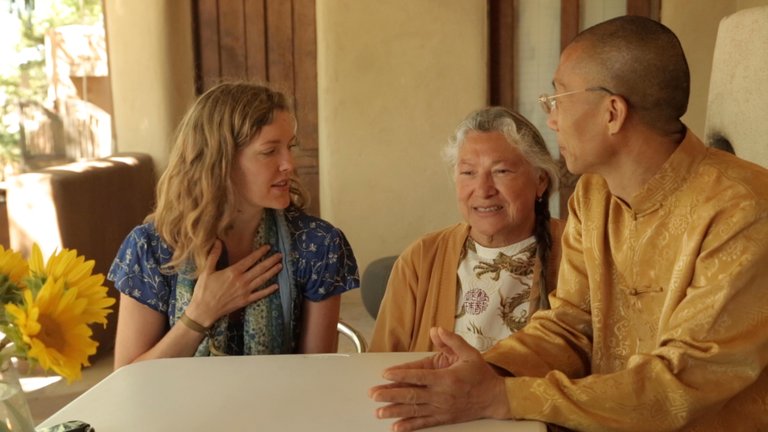 Film narrator @wildfamily interviews Grandmother Flordemayo and Master Mingtong Gu.