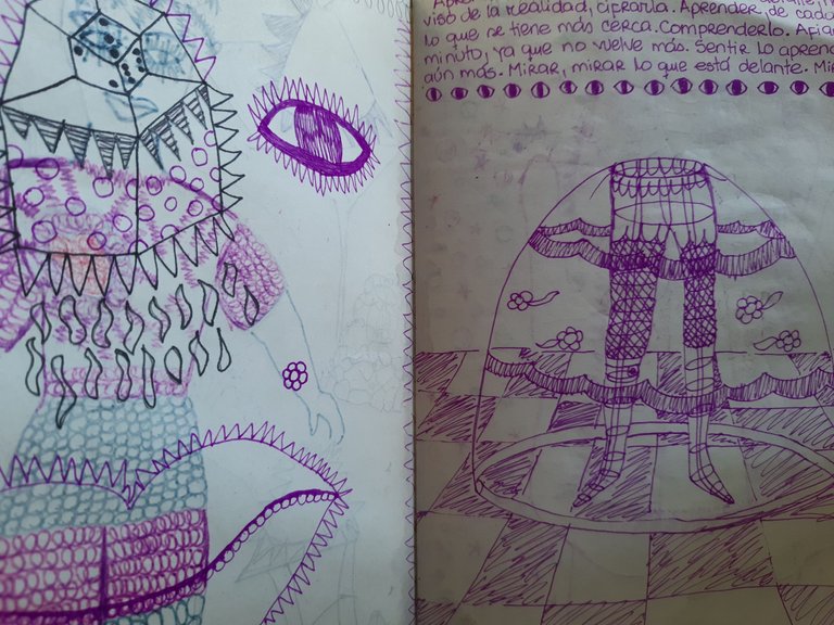 Páginas de mi diario // Pages of my diary