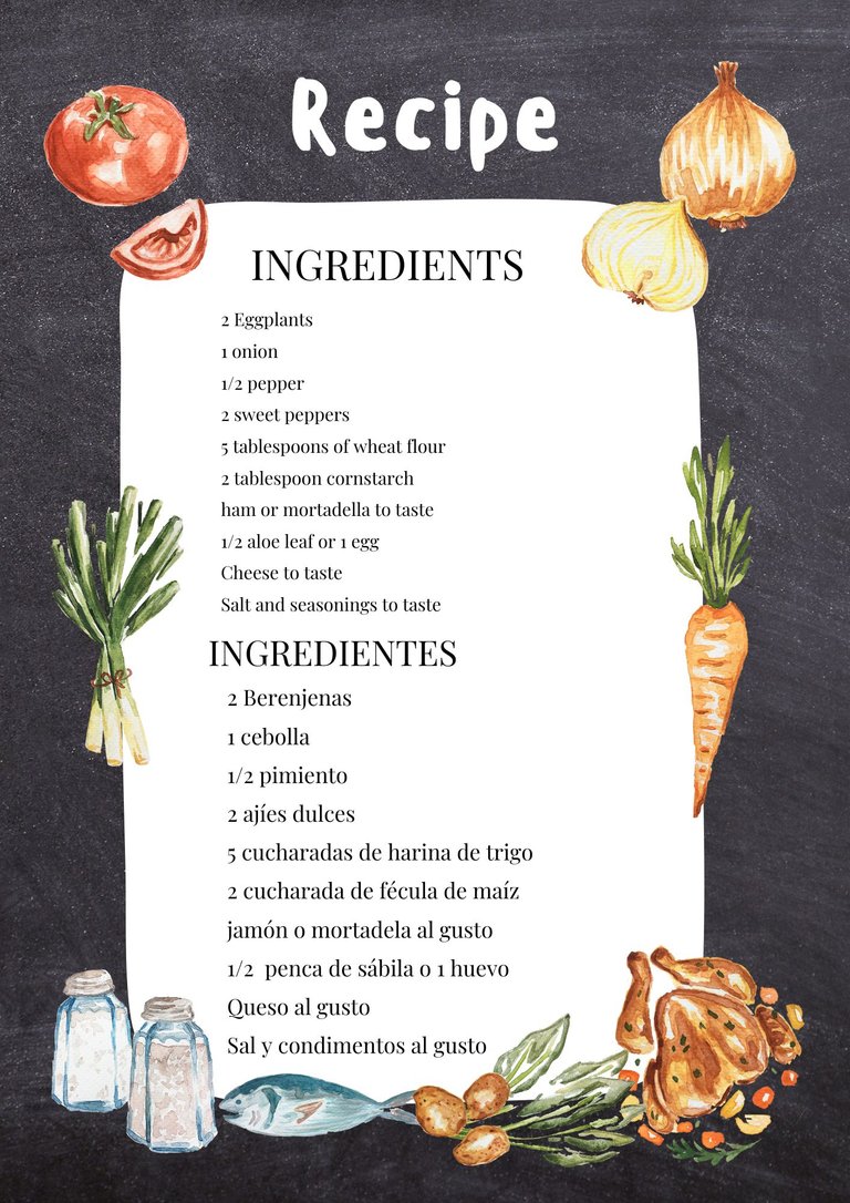 Black Minimalist Recipes Paper A4 Document.jpg