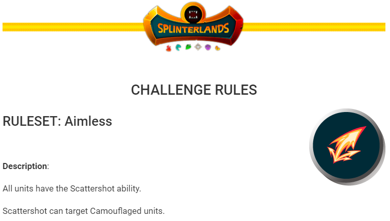 Aimless weekly challenge