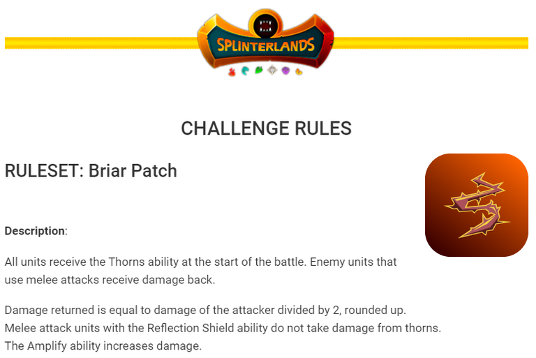 Briar Patch weekly challenge