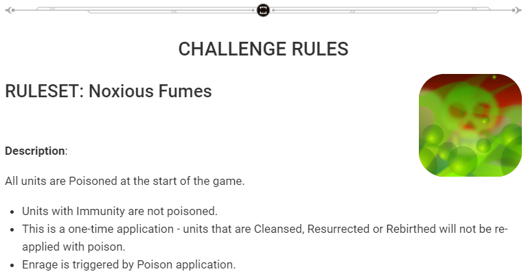 NOXIOUS FUMES weekly challenge