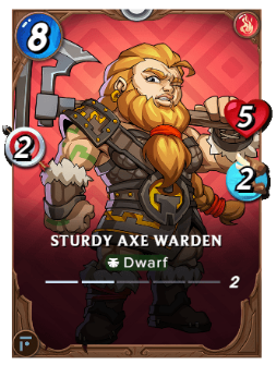 Sturdy Axe Warden