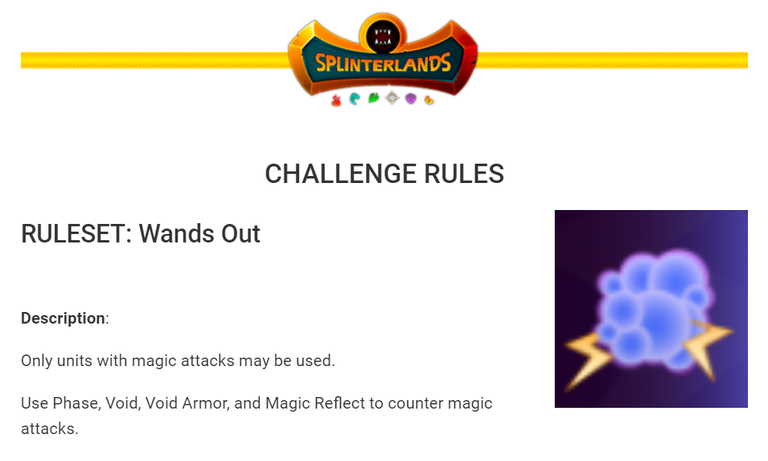 WANDS OUT weekly challenge