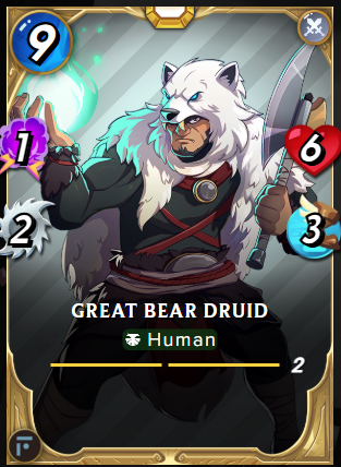Great Bear Druid Gold-Foil