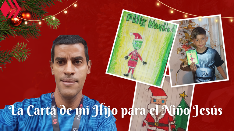 Portada de facebook feliz navidad collage rojo.png