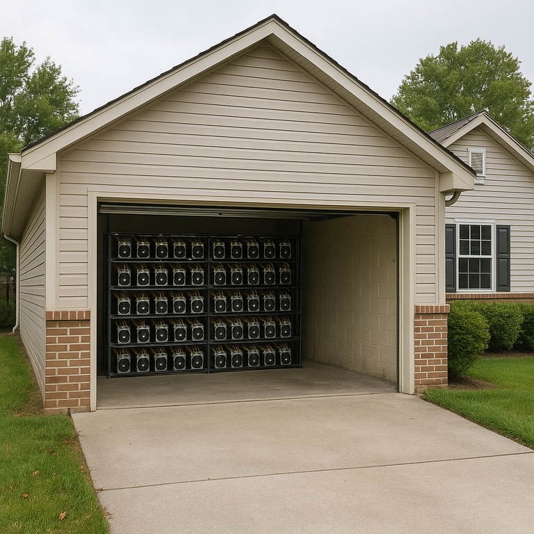 AI generated - not his real Garage