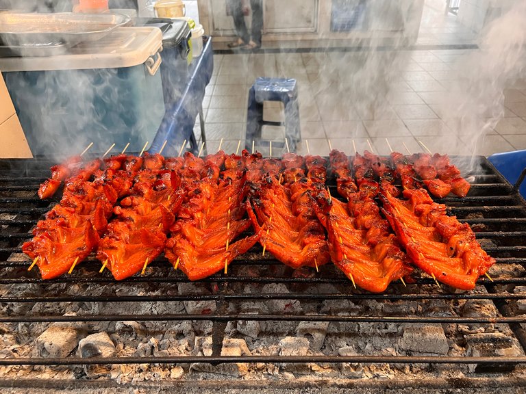  The stunning Grilled chicken wings 😍