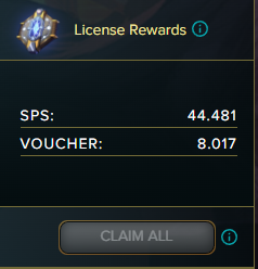 License Rewards