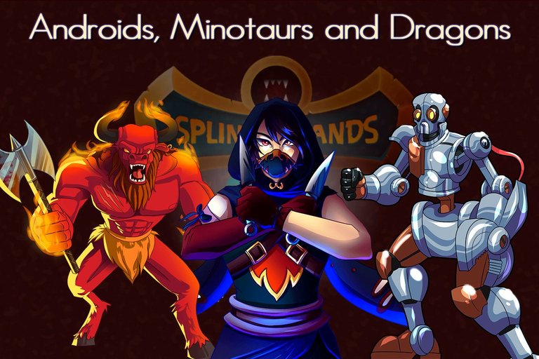 Androides, minotauros y dragones.jpg
