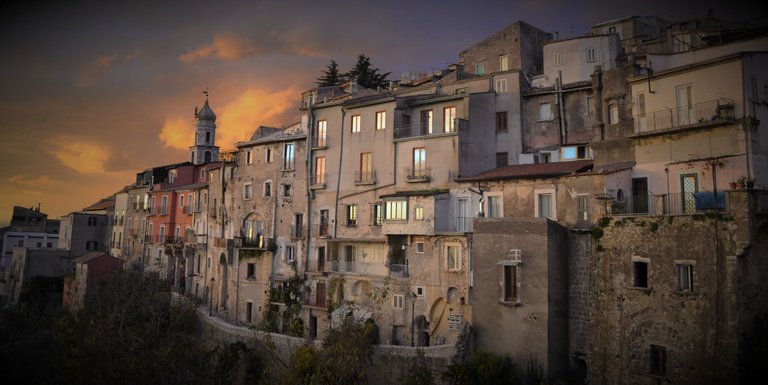 39 Guardia's famous facade - from the bridge above the waterfall.JPG