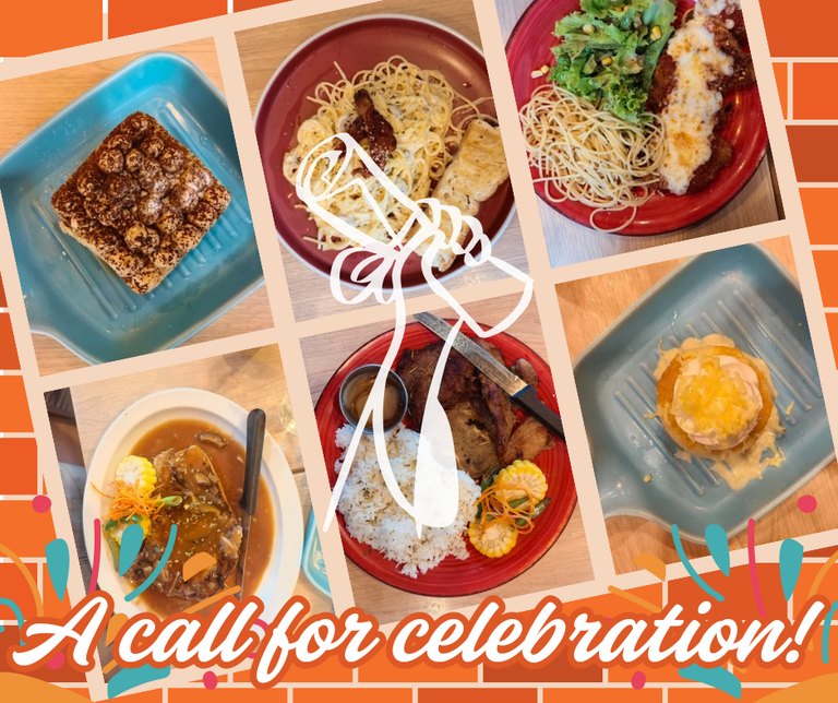 A CALL FOR CELEBRATION - Family dinner after my sisters' university graduation.
