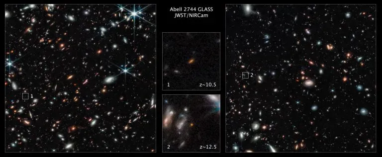 Abell-2744-GLASS-Webb-NIRCam-Image-768x316.webp