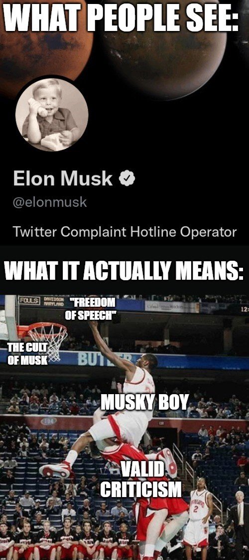 musky meme freedom of speech