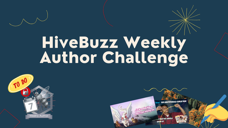 HiveBuzz Weekly Author Challenge.png