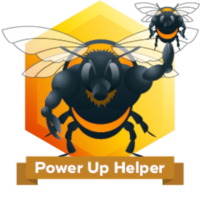 Power Up Helper Badge