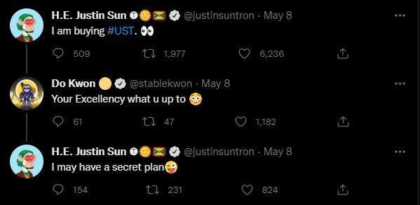 Justin Sun Do Kwon Tweet.png