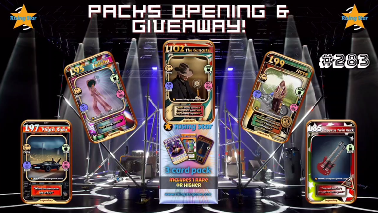 What's Up Sparky? <--> Rising Star Packs Opening & Giveaway #283 (Win NFTs)