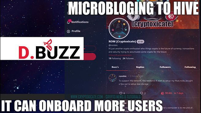 Hive microbloging to increase active users  Dbuzz Microblogging_Cryptoxicate_com.jpg