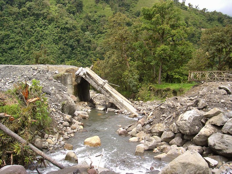 broken bridge