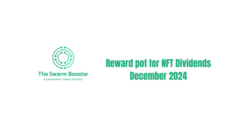 Reward pot for NFT Dividends - December 2024